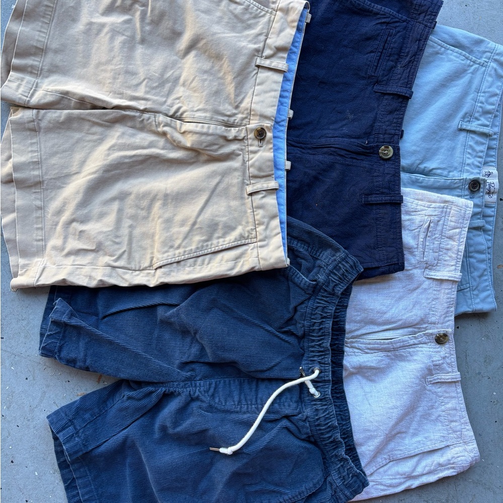 Bundled Men’s shorts - Penguin, Brook’s Brother, Quilsilver shorts.